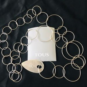 Bold Tous silver long necklace